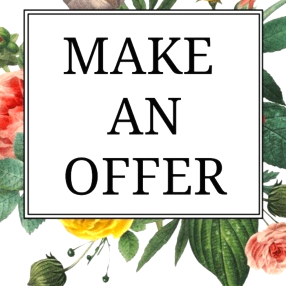 Offers always welcome!